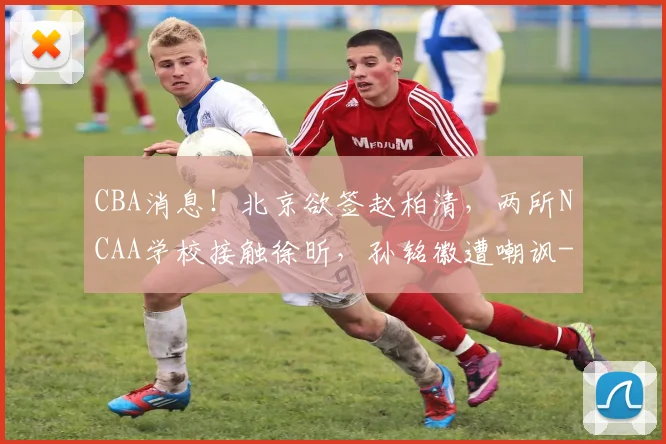 CBA消息！北京欲签赵柏清，两所NCAA学校接触徐昕，孙铭徽遭嘲讽